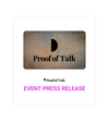 Proof of Talk 2026 Event Press Release