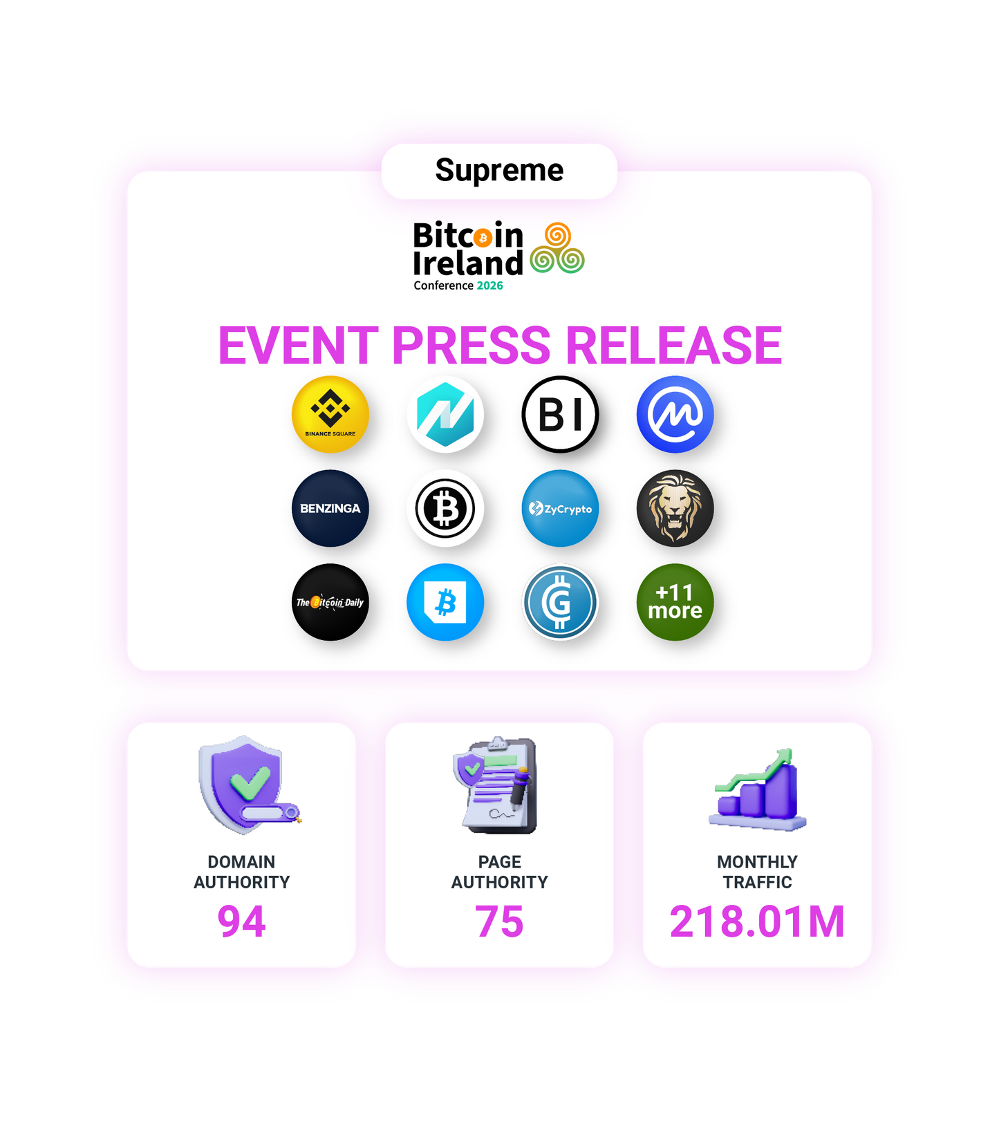 Bitcoin Ireland Conference 2026 Event Press Release