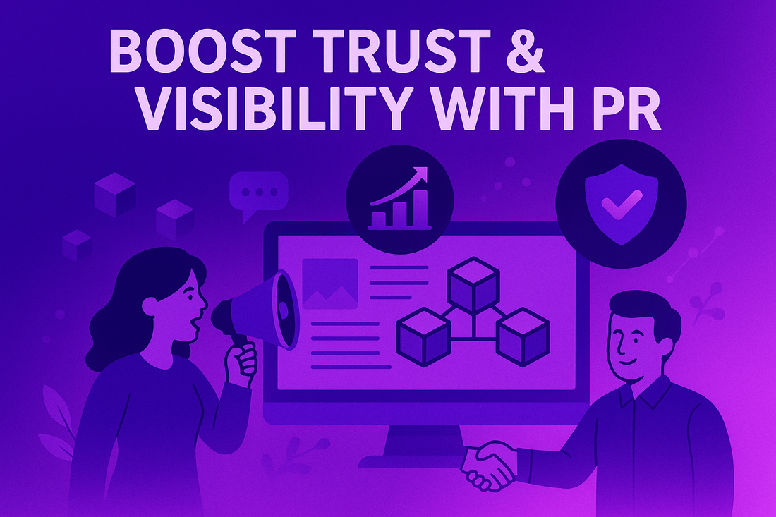 How PR Helps Blockchain Projects Gain Visibility and Trust