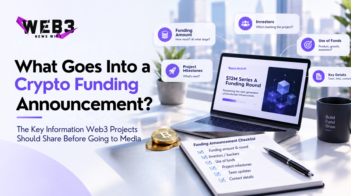 Crypto Funding Announcement: What Should a Web3 Project Disclose?