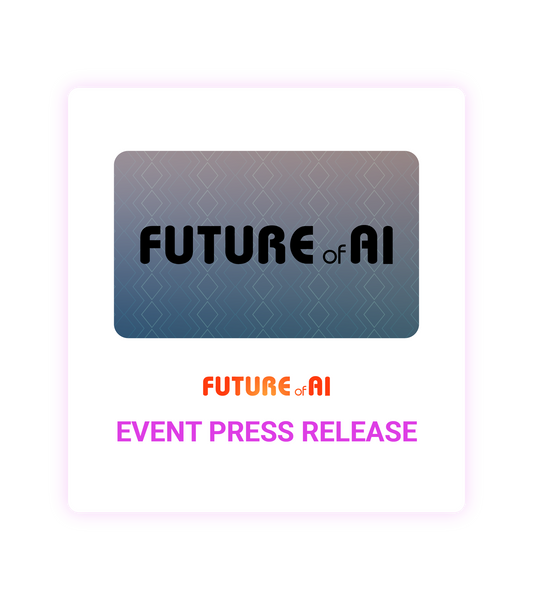 Future of AI 2026 Event Press Release
