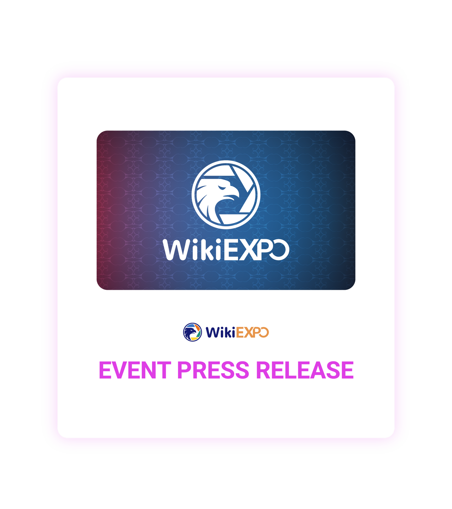 WikiEXPO HK 2026 Event Press Release