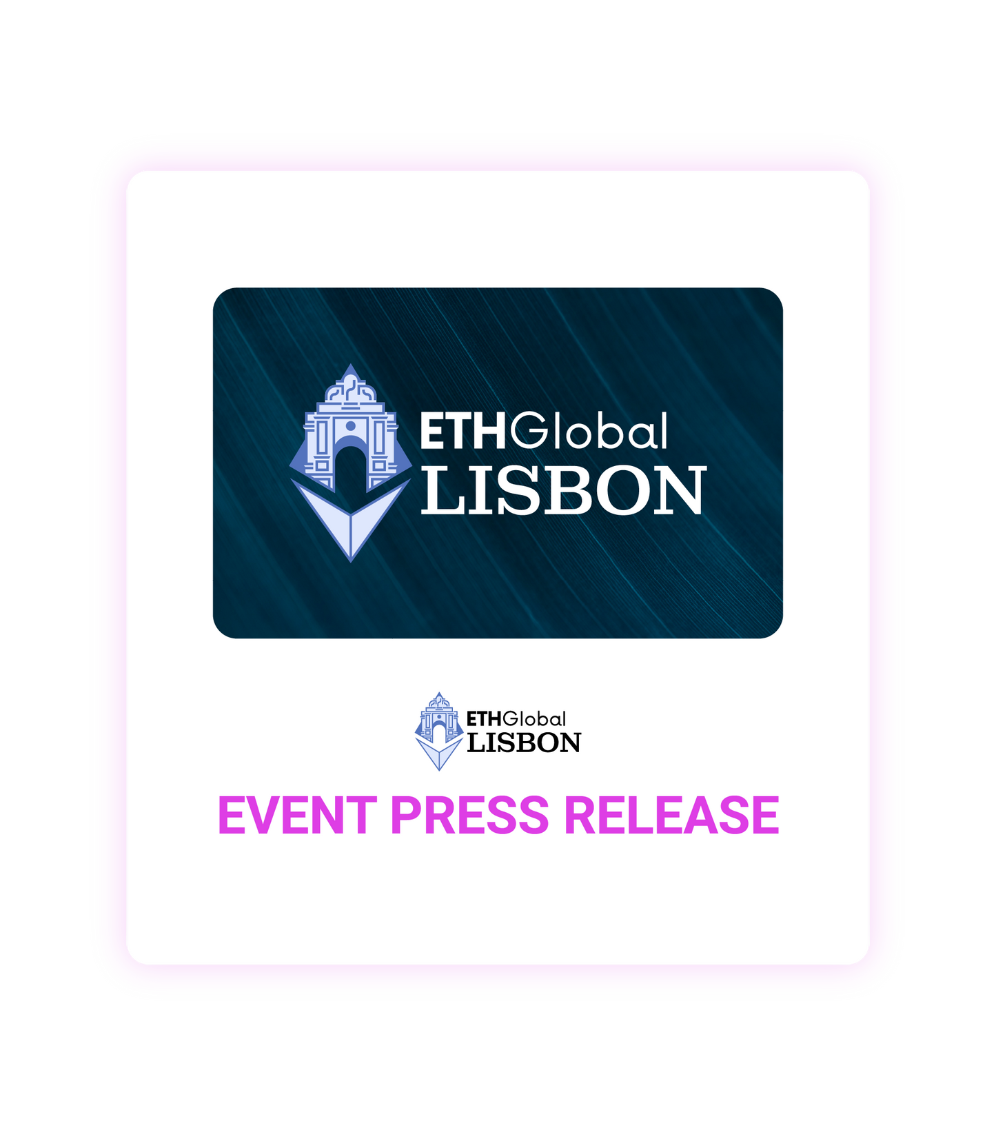 ETHGlobal Lisbon 2026 Event Press Release