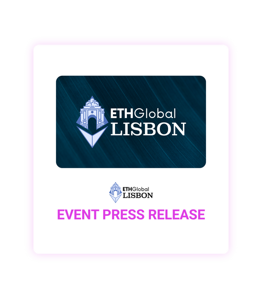 ETHGlobal Lisbon 2026 Event Press Release