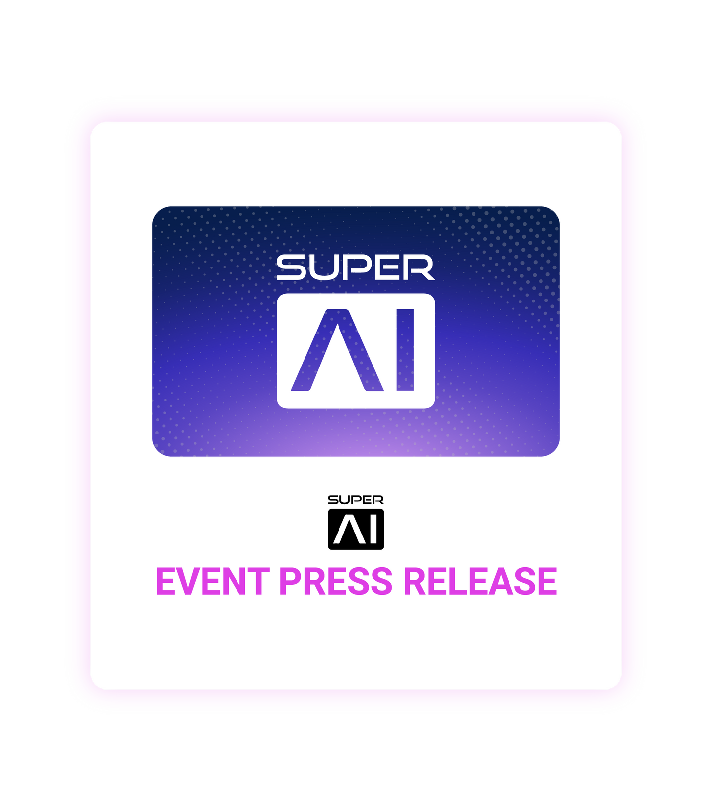 SuperAI 2026 Event press Release