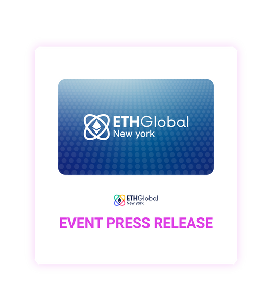 ETHGlobal New York 2026 Event Press Release