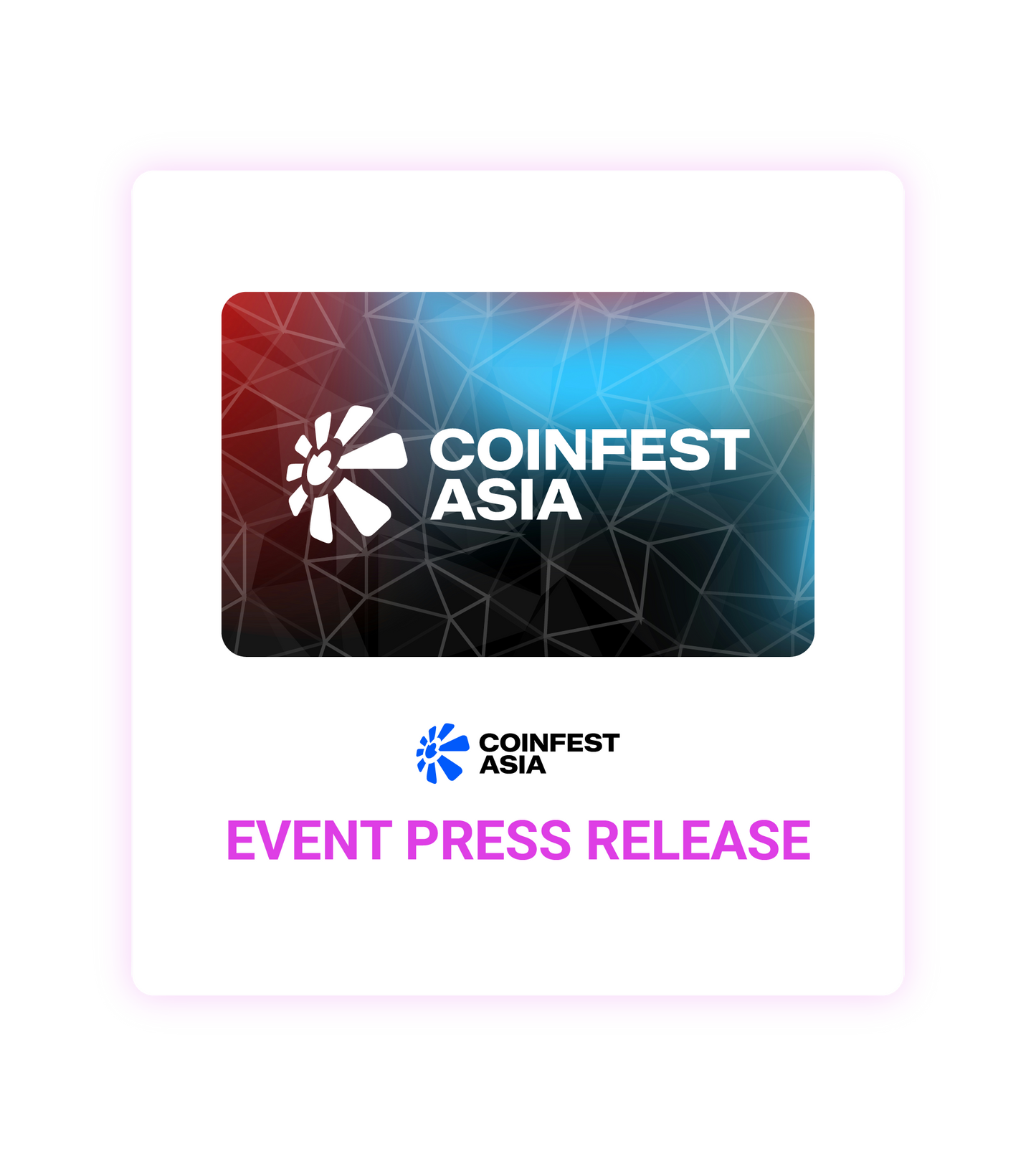Coinfest Asia 2026 Event Press Release