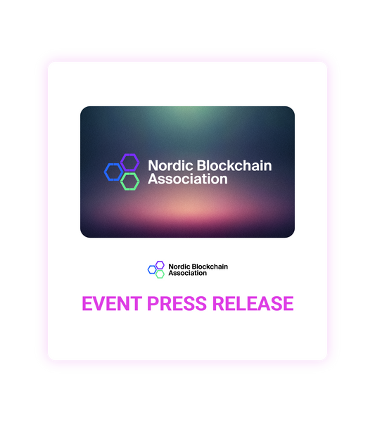 Nordic Blockchain Association EVENT PRESS RELEASE