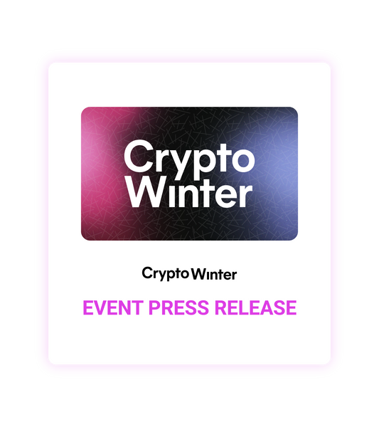 CryptoWinter 2026 Event Press Release