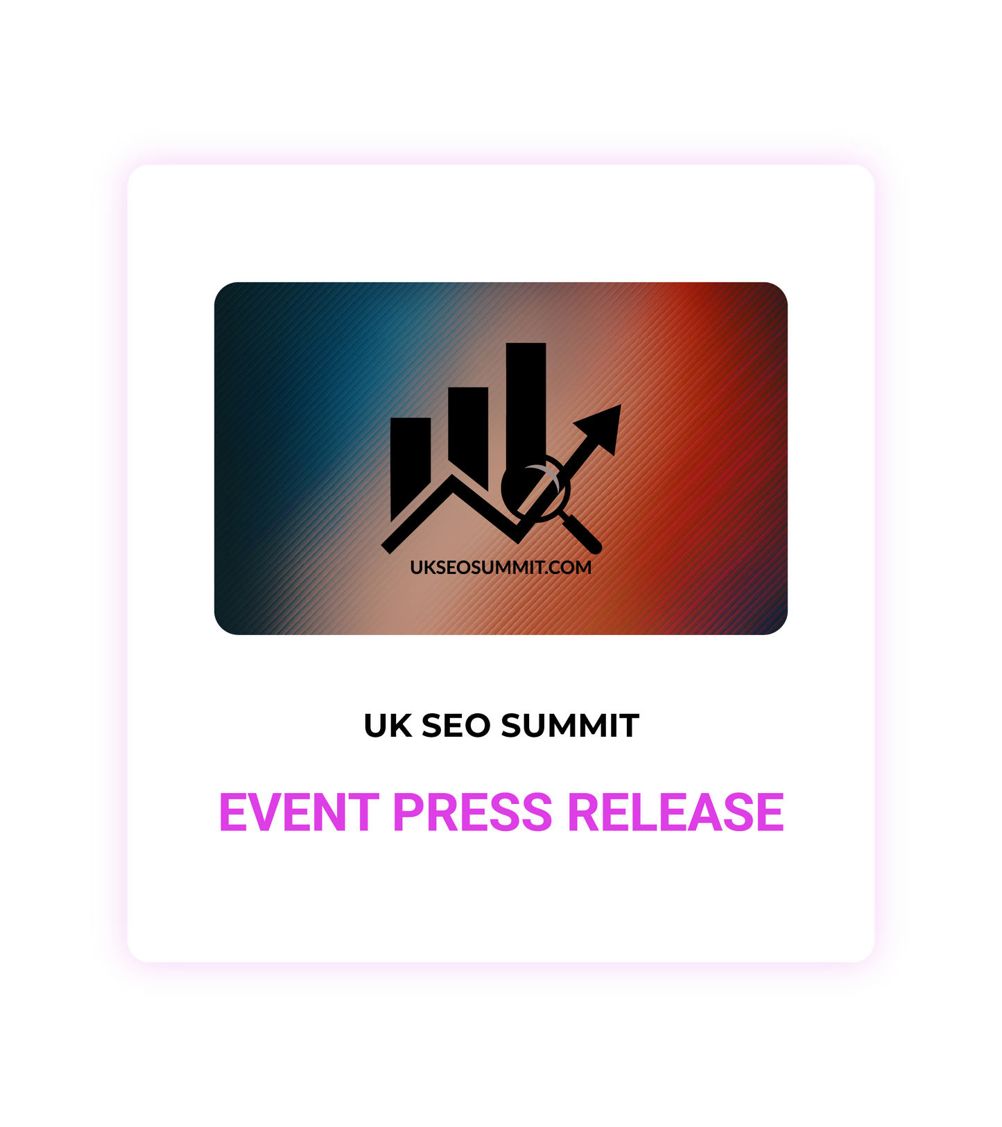 UK SEO Summit 2026 Event Press Release