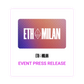 ETHMilan 2026 Event Press Release