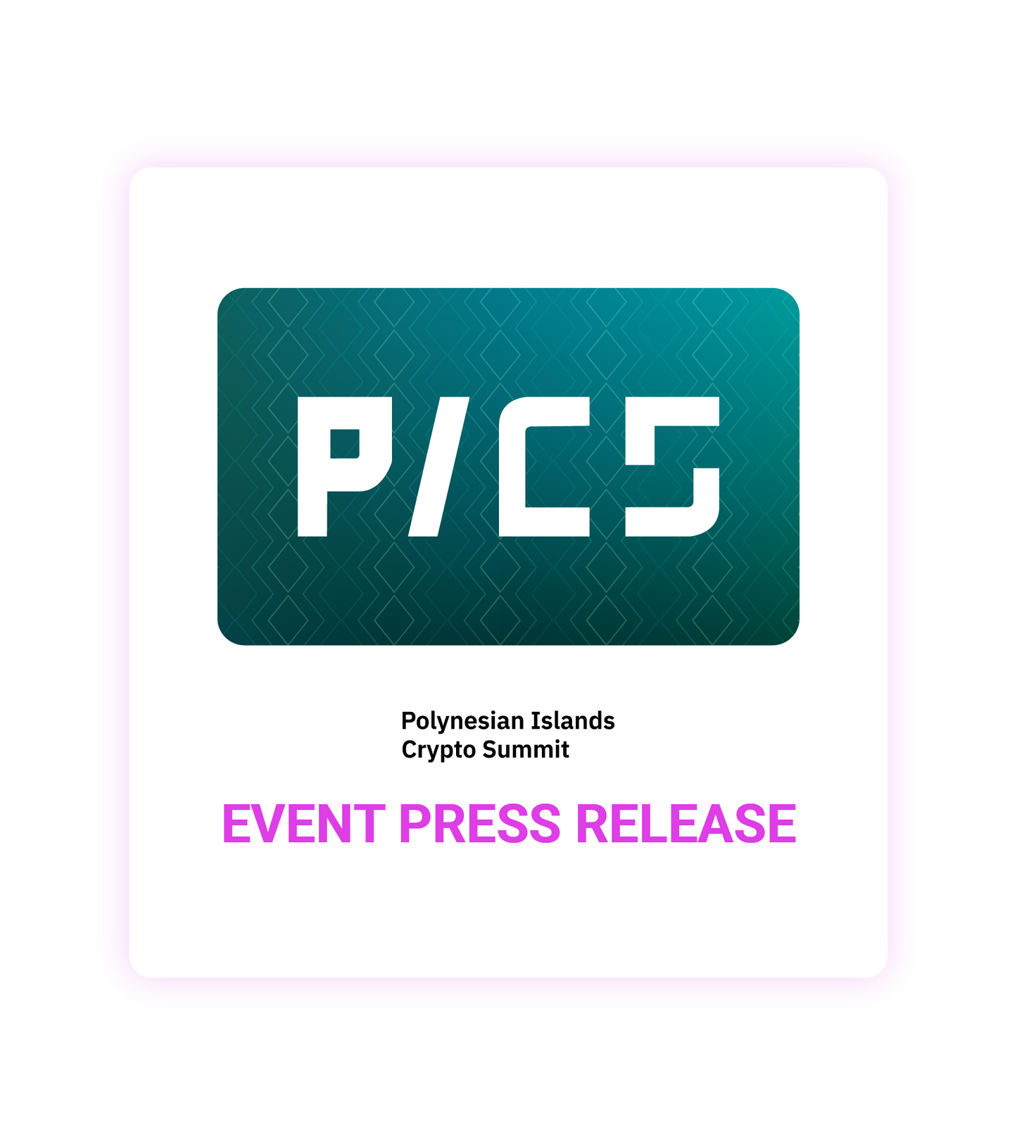 Polynesian Islands Crypto Summit 2026 Event Press Release