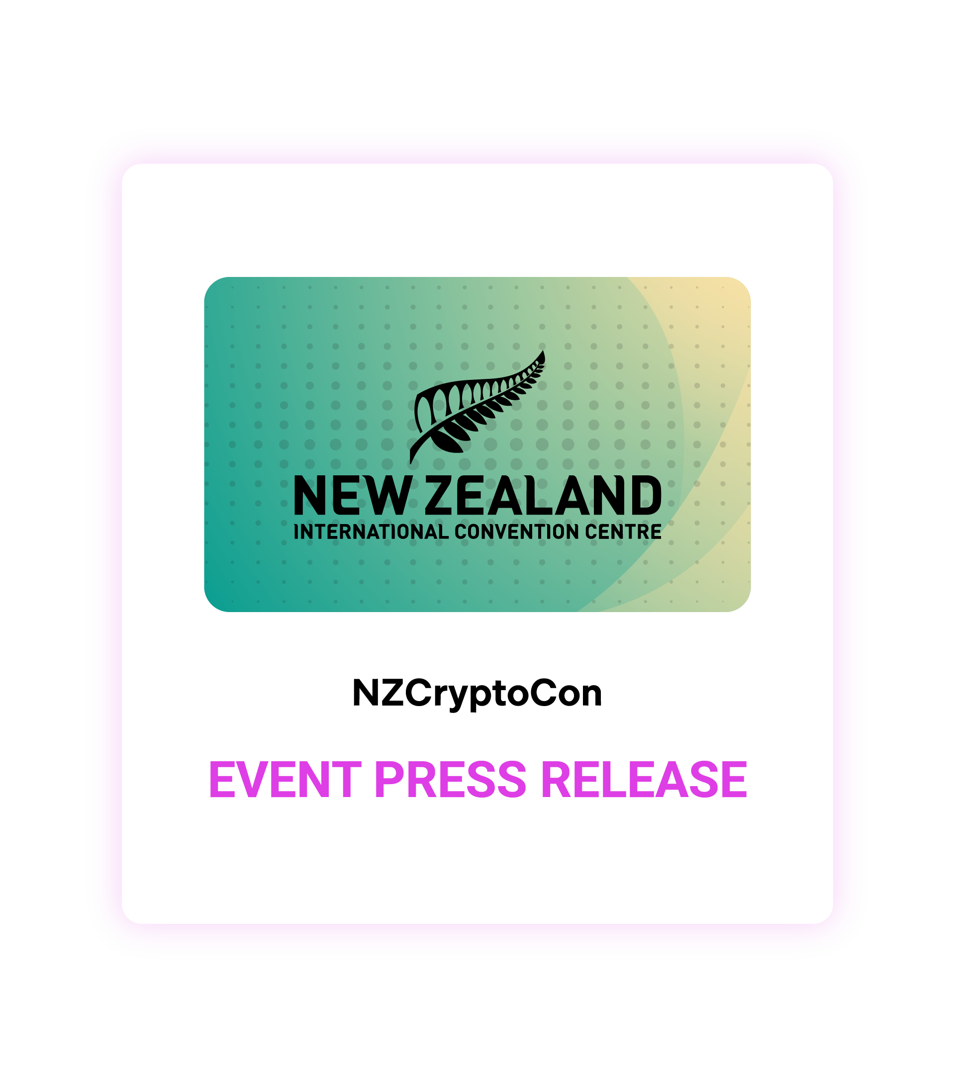 NZ Cryptocon 2026 Event Press Release