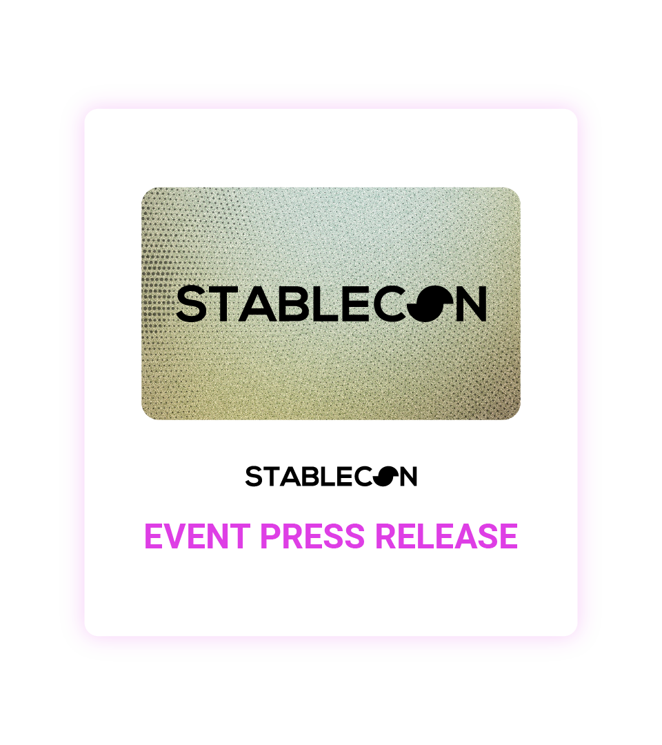 STABLECON EMEA EVENT PRESS RELEASE