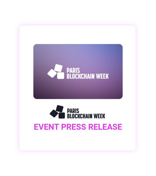 Paris Blockchain Week Summit 2026 Event 