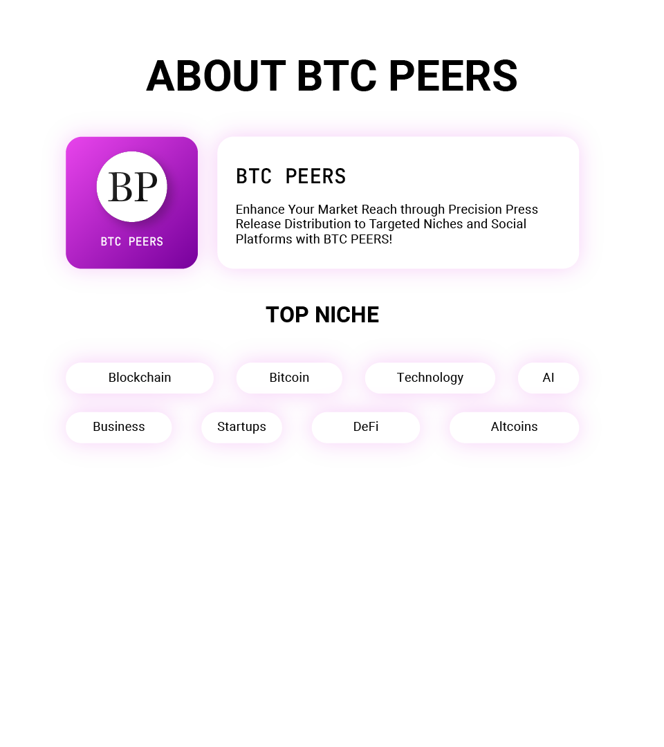 Press Release on BTC Peers