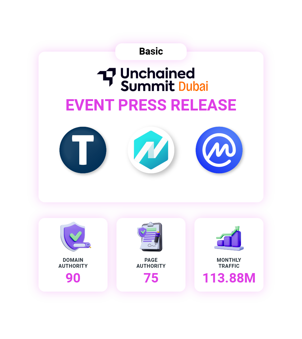 Unchained Summit Dubai 2026 Event Press Release
