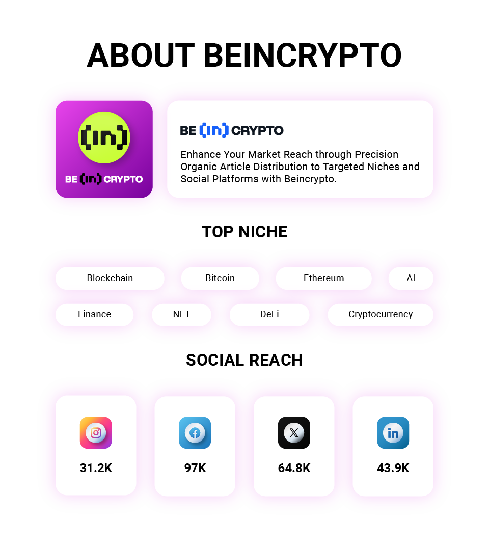 BeInCrypto Organic Article Service Web3newswire