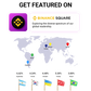Binance Feed/ Square Presale Article Distribution Service