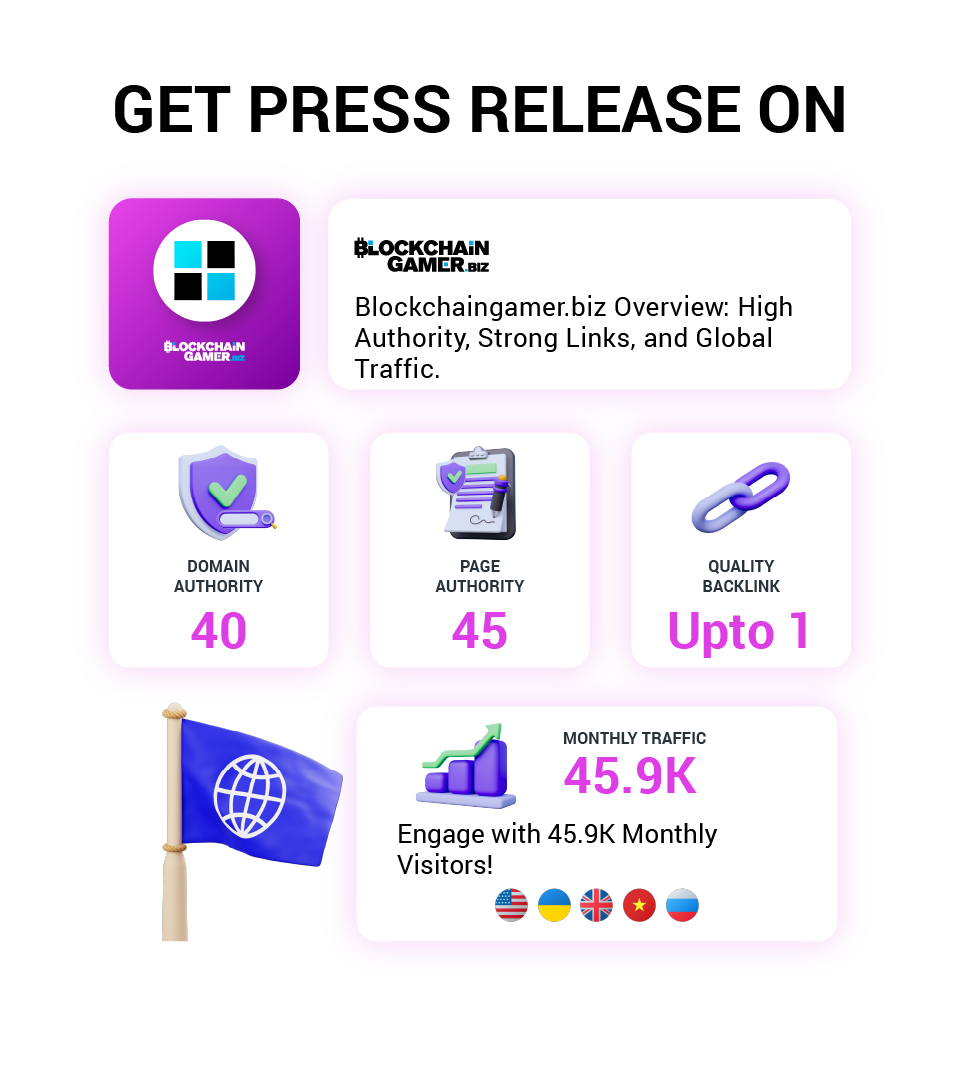 BlockchainGamingBiz Press Release Distribution Service