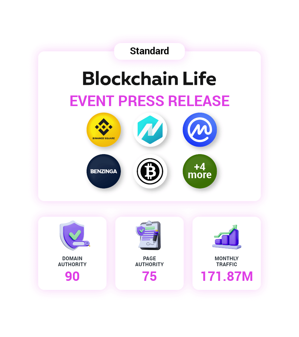 Blockchain Life Event press release