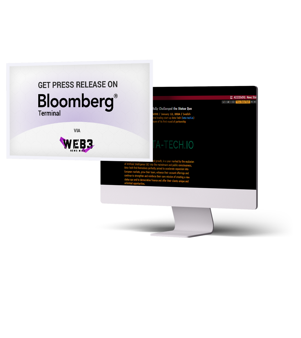 Press Release on Bloomberg Terminal