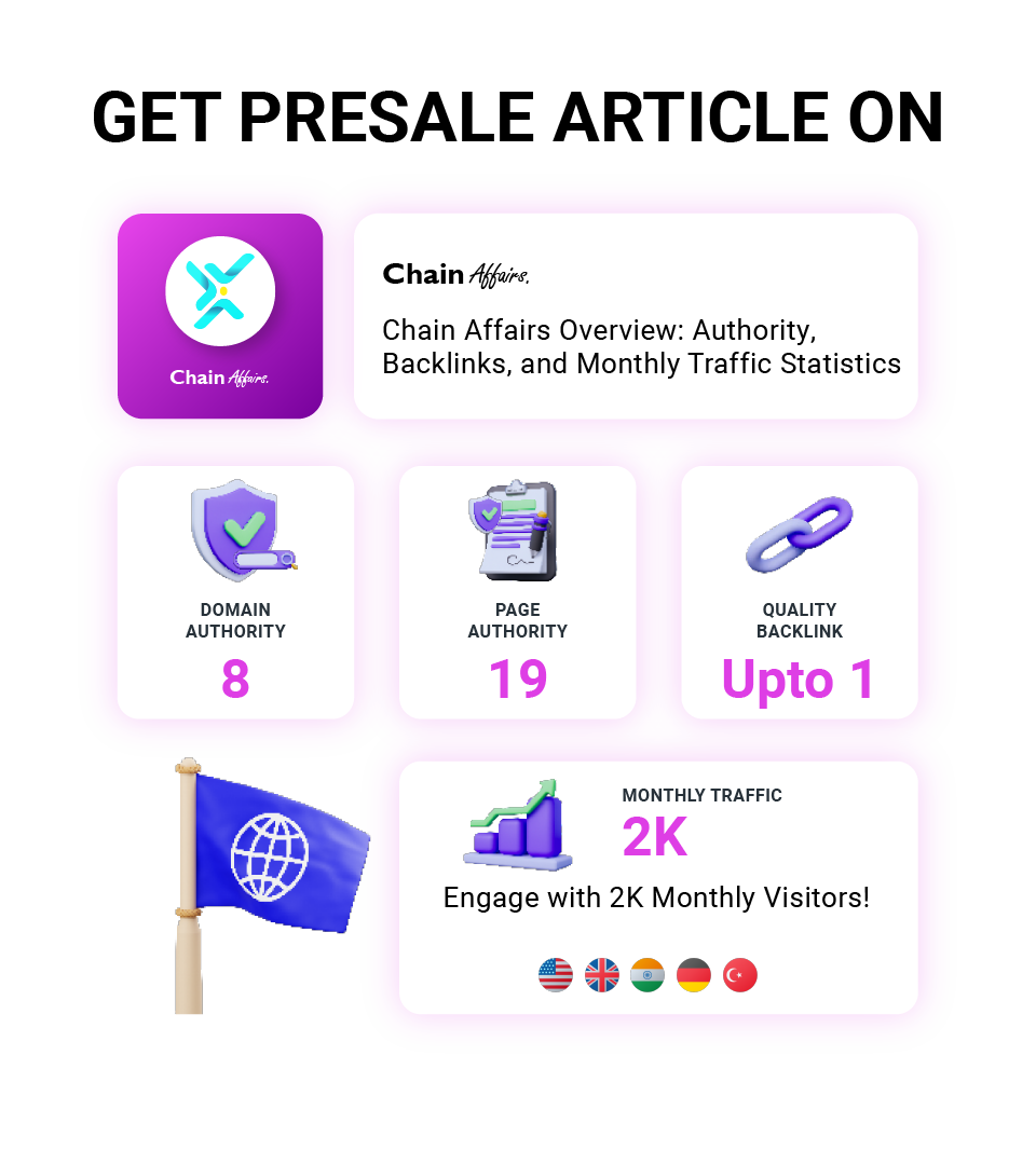 ChainAffairs Presale Article Distribution Service