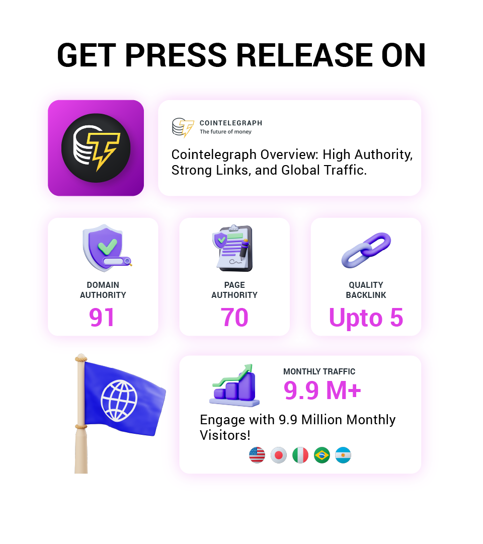 Press Release on CoinTelegraph