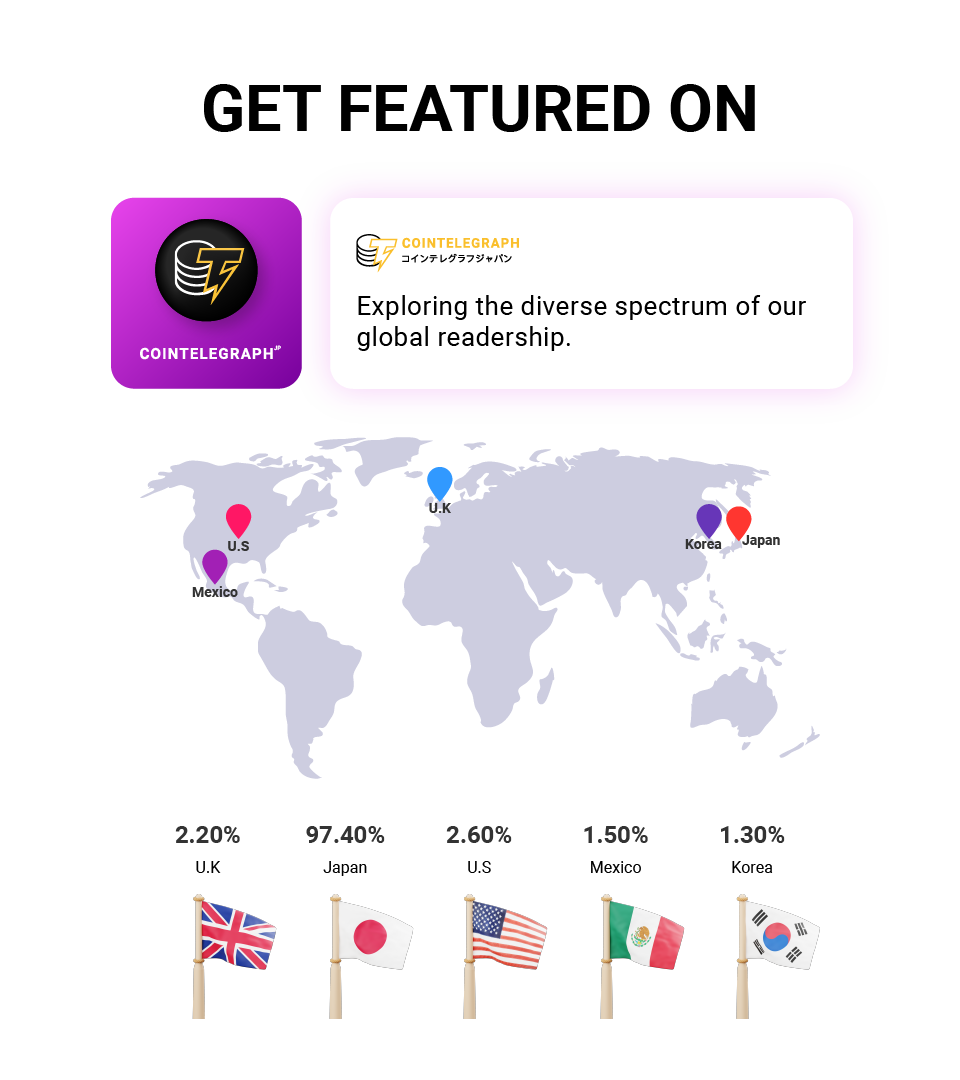 Press Release on Cointelegraph JP