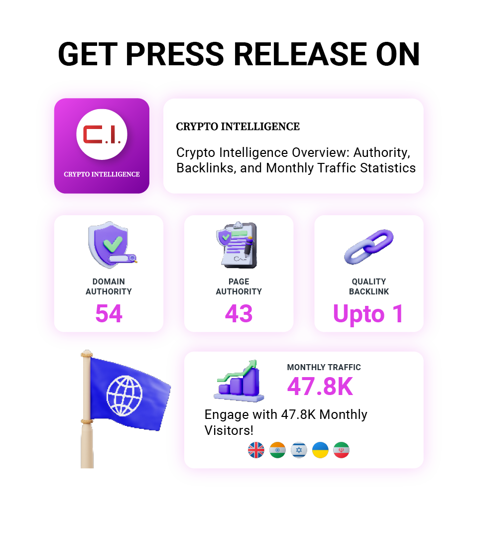 CryptoIntelligence Press Release Distribution Service