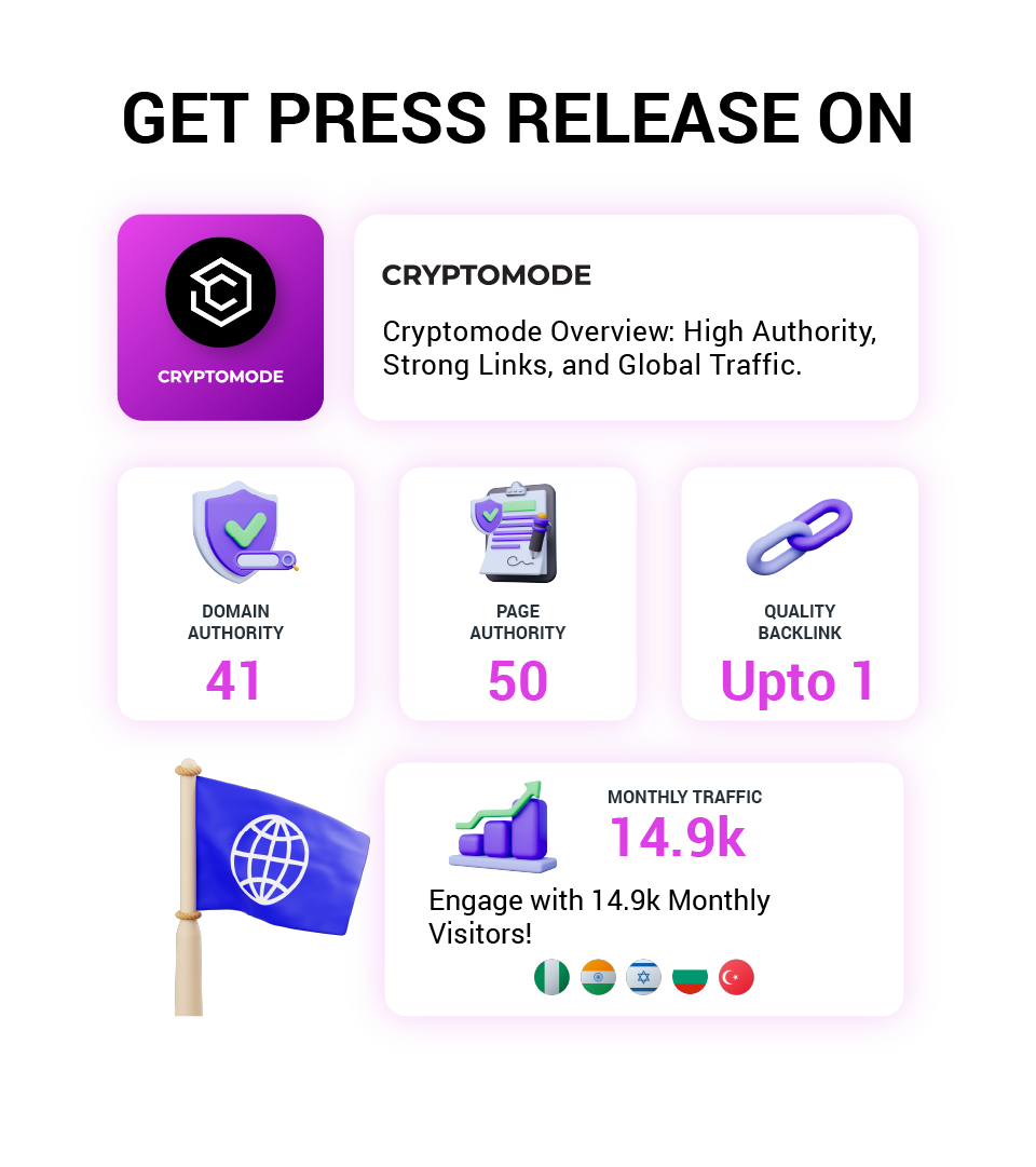 CryptoMode Press Release Distribution Service