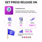 CryptoNewsLand Press Release Distribution Service