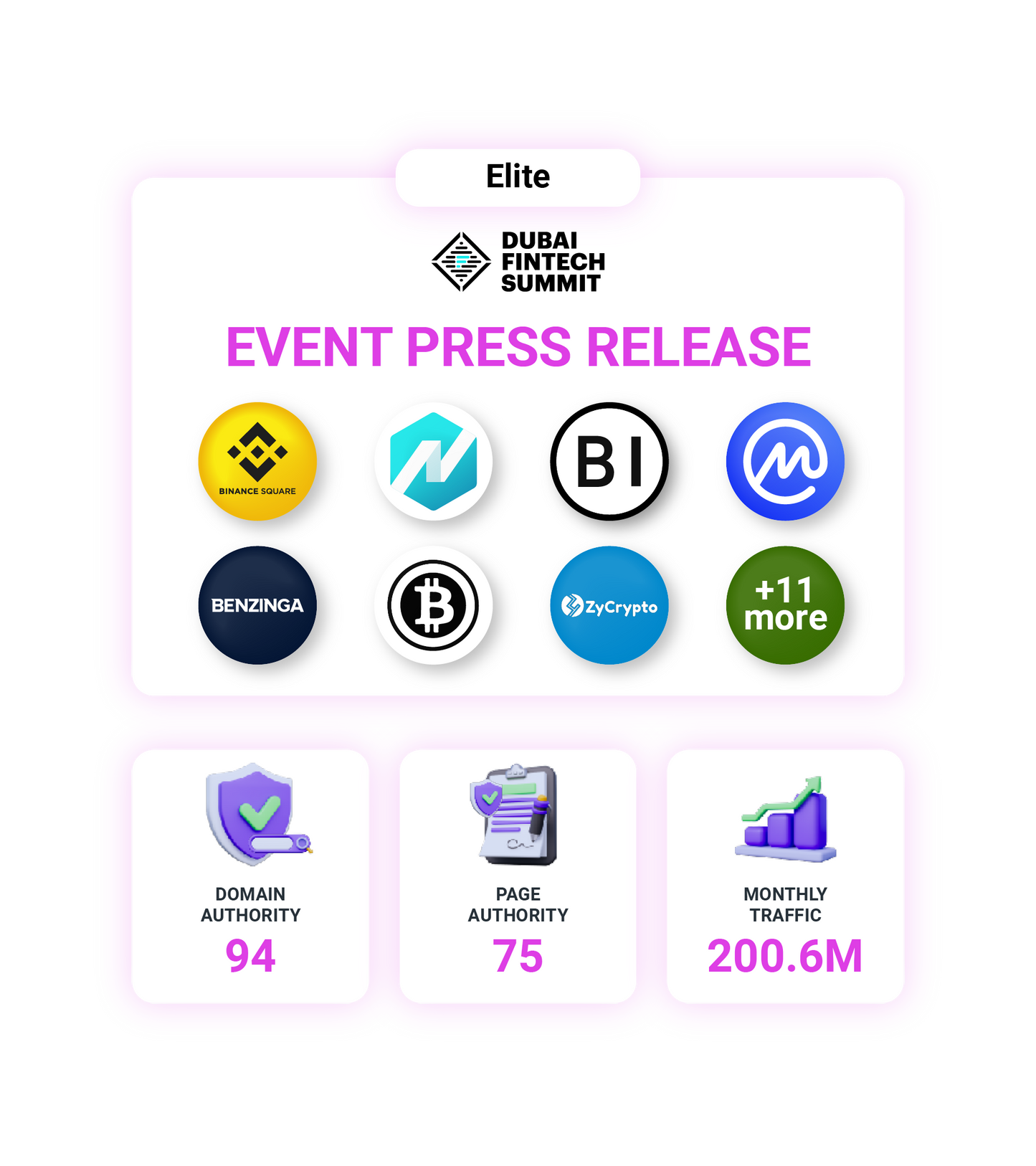 Dubai Fintech Summit 2026 event press release