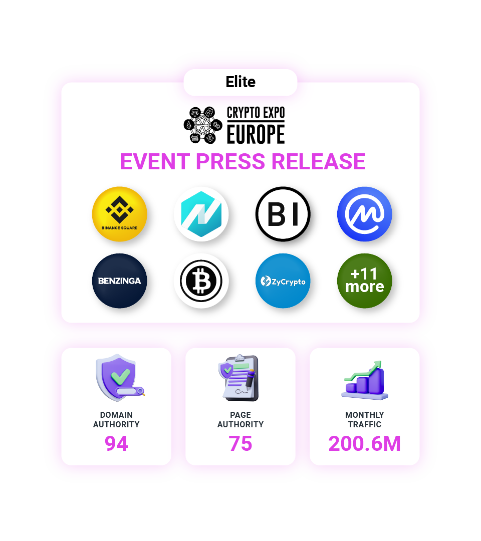 Crypto Expo Europe 2026 Event Press Release