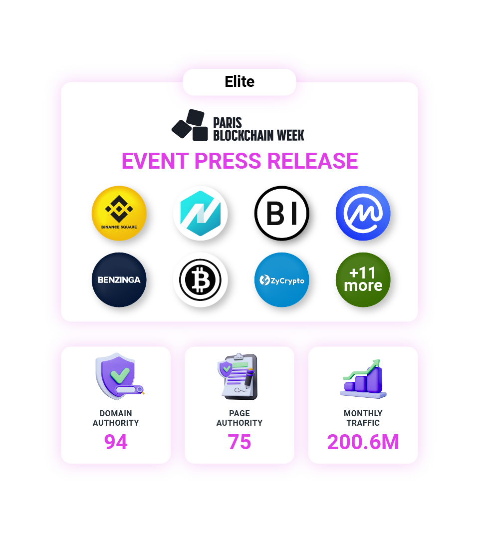 Paris Blockchain Week Summit 2026 Event Press Release