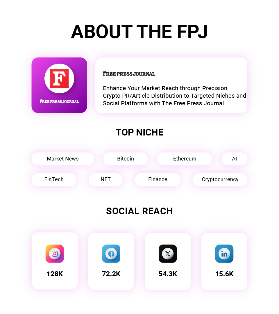 Free Press Journal crypto press release/ article service on web3newswire