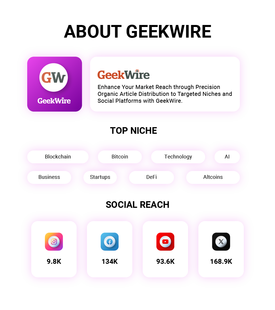 Geekwire organic article service web3newswire