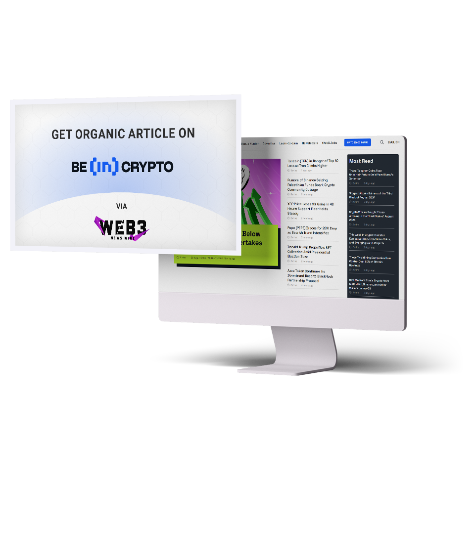 Organic Article Distribution Service on BeInCrypto