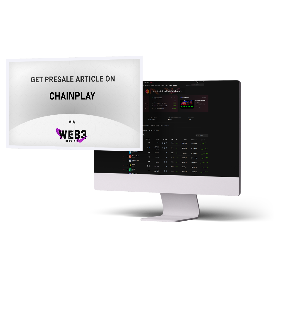 Presale Article Distribution Service on Chainplay