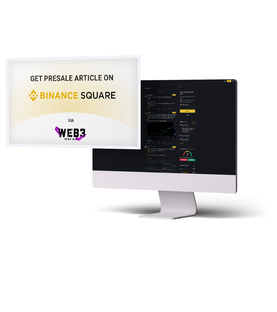 Presale Article distribution service on Binance Feed/ Square