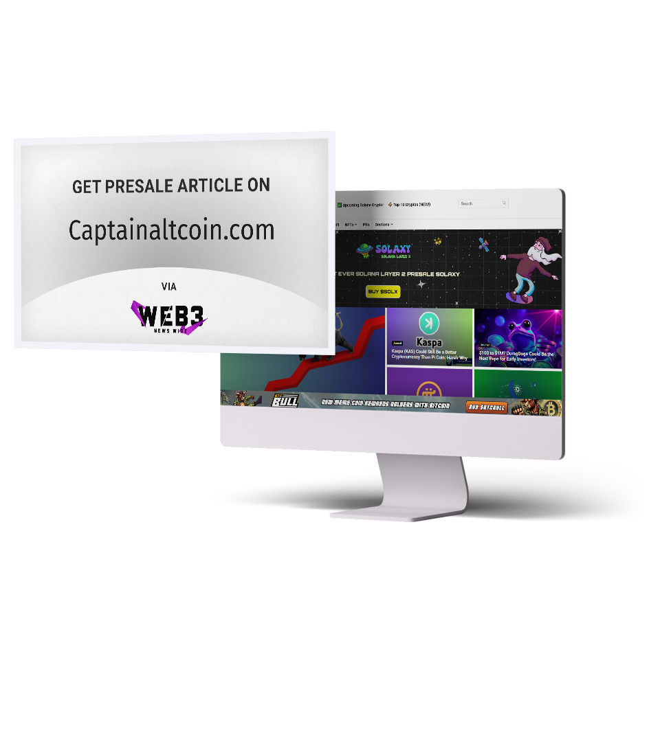 Presale Article distribution service on CaptainAltcoin