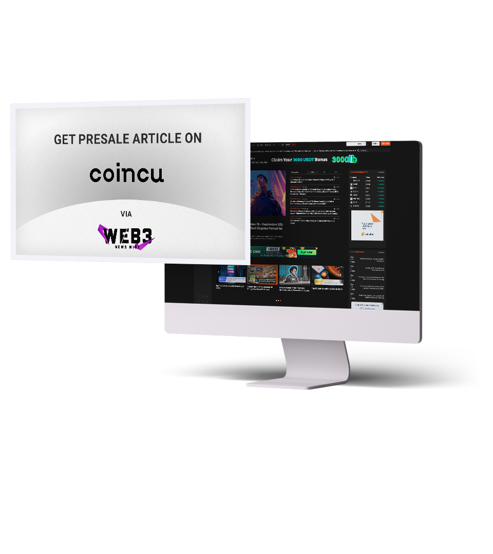 Presale Article distribution service on Coincu