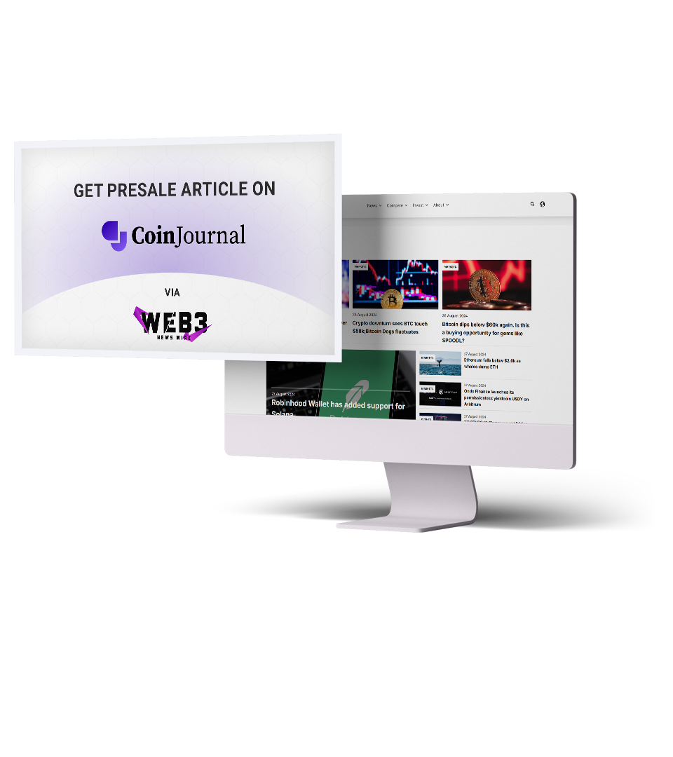 Presale Article distribution service on Coinjournal