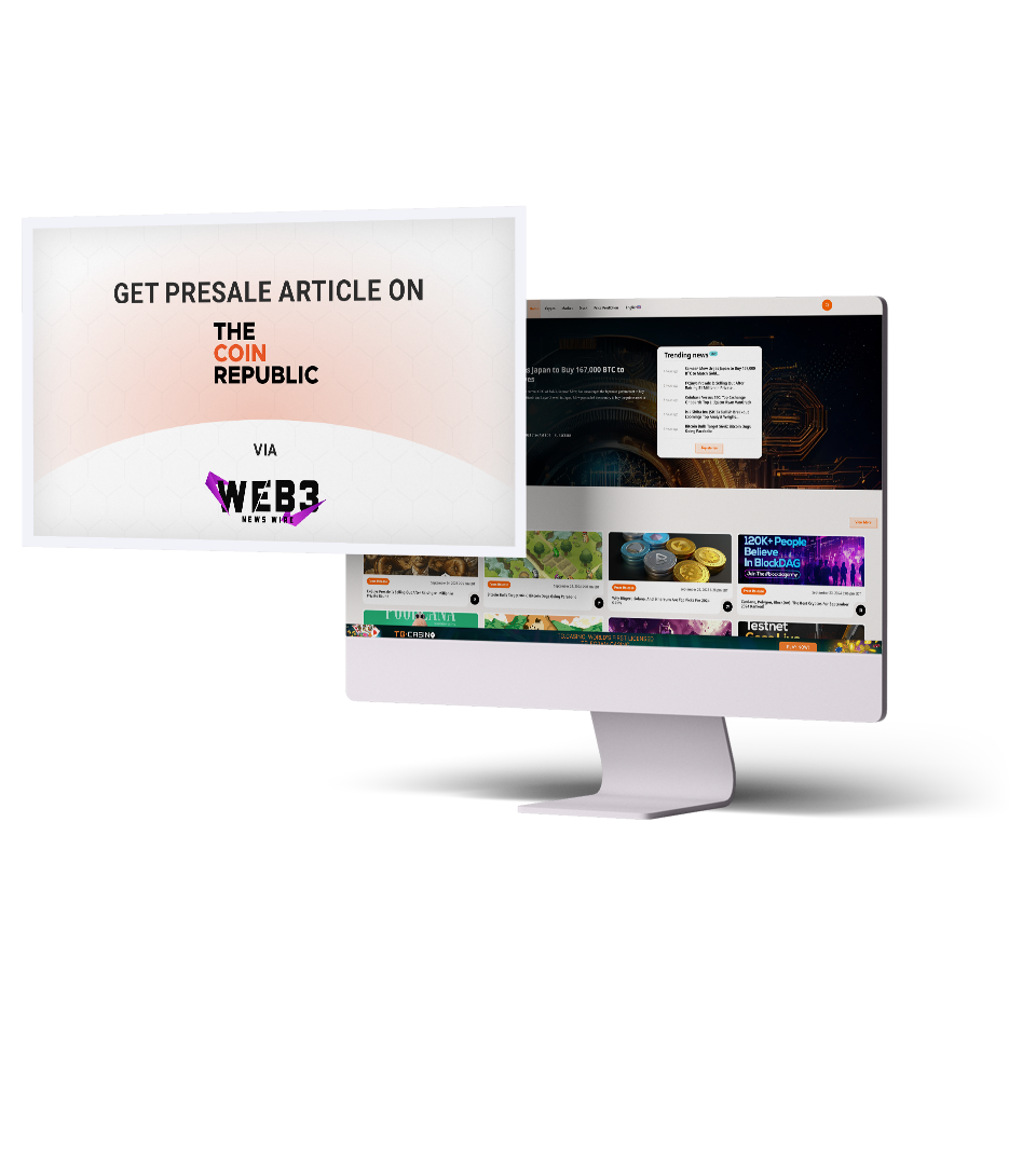 Presale Article distribution service on The coin Republic
