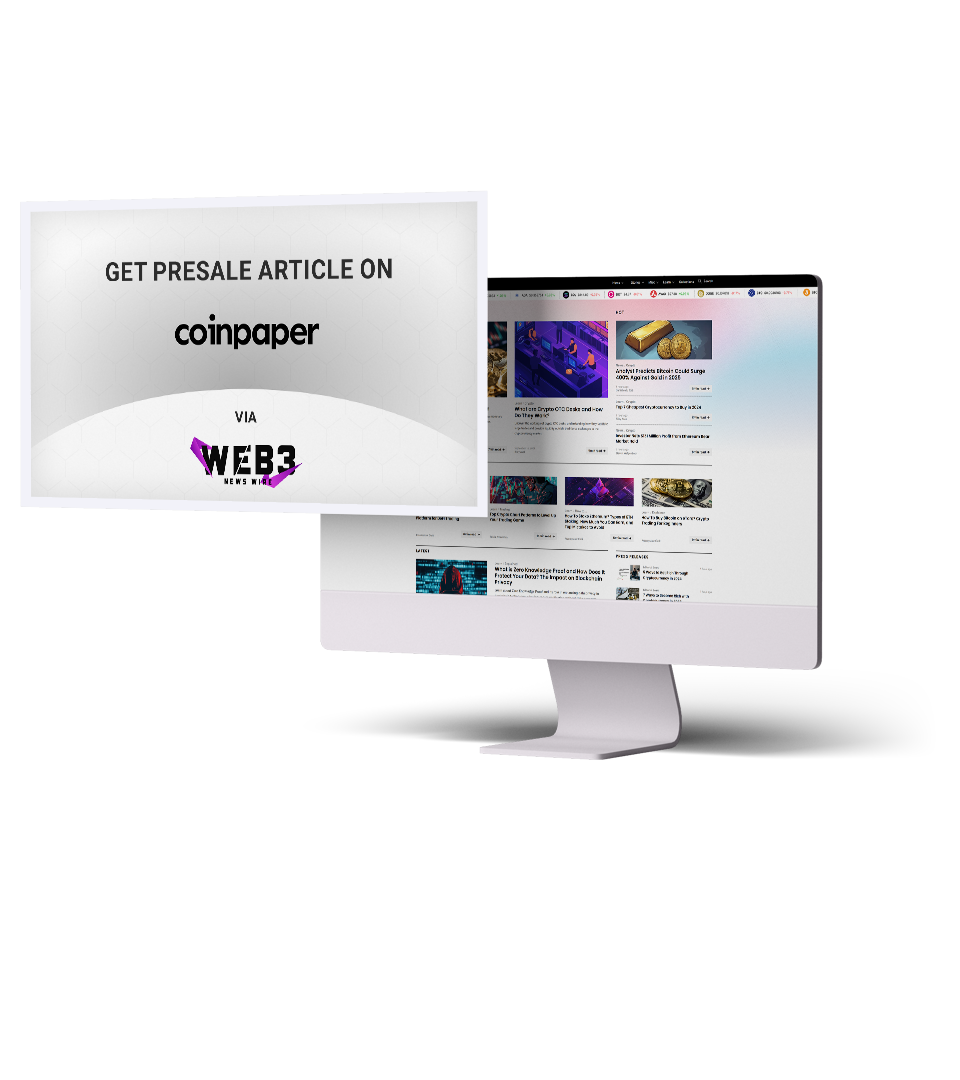 Presale Article distribution service on coinpaper
