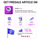 Presale Article service on Blockonomi