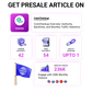 Presale Article service on Coincheckup