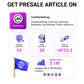 Presale Article service on Coinmarketcap