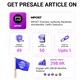 Presale Article service on mpost