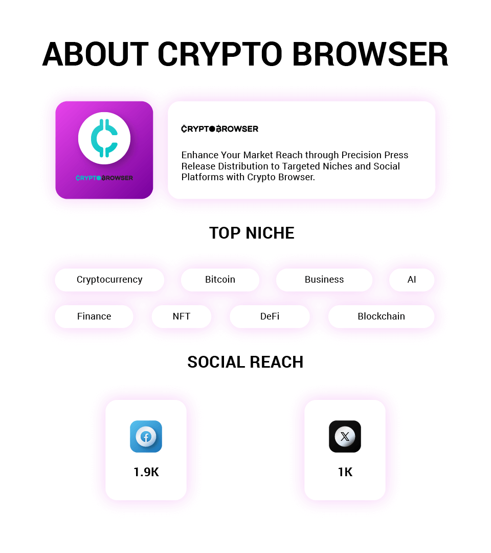 CryptoBrowser Press Release Distribution